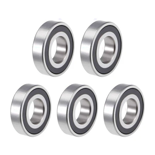 uxcell R14-2RS Deep Groove Ball Bearing 7/8-inchx1-7/8-inchx1/2-inch Sealed Z2 Lever Bearings 5pcs
