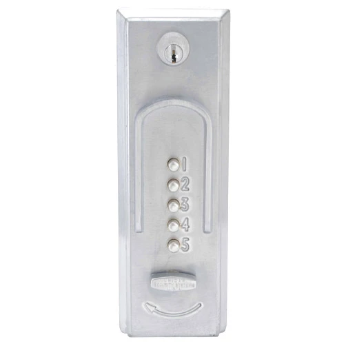 Simplex Kaba 2015-26D-41 Exit Device Push Button Lock Thumbturn Knob Us26D, Satin Chrome