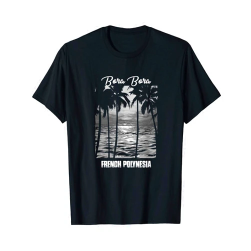 Bora Bora Colorful RTees Bora Bora Souvenir - French Polynesia Reminder T-Shirt