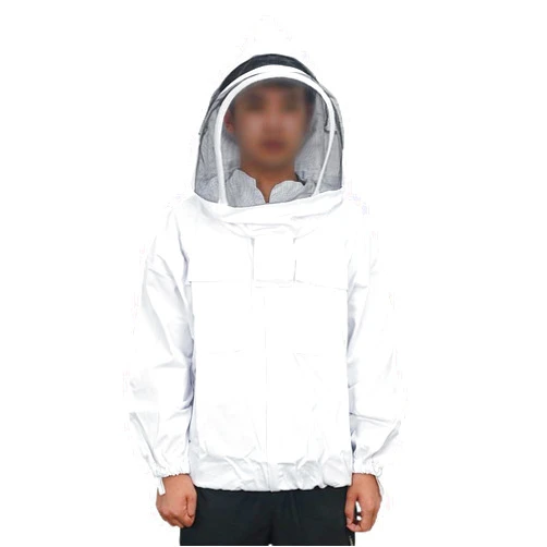 Aetwhy Beekeeper Jacket With Veil Hood Beekeeping Jacket Bee Keeper Suit Beekeeping Suit Bee Suit Jacket for Professional Beekeepers And Beginners-Xl