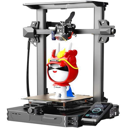 Creality Ender 3 S1 3D Printer with Direct Drive Extruder CR Touch Auto Leveling High Precision Double Z-axis Screw Silent Board Printing Size 8.6X8.6X10.6in, Upgrade Ender 3 V2 for Beginners