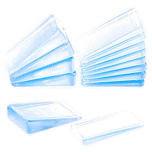 Qfeley Furniture Leveling Shims Table Shims, 12 Pack Plastic Wedges Shims, Level Wedge, Bed Shims,Toilet Shims, Furniture Leveling Shims Wedge Levelers for Home Improvement, Thin & Thick