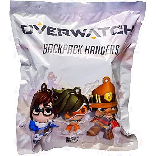 Gaya Entertainment Overwatch Backpack Hangers Series 1 - Mystery Blind Bag, 11 Multicolor Figures to Collect, Small (ID12369)