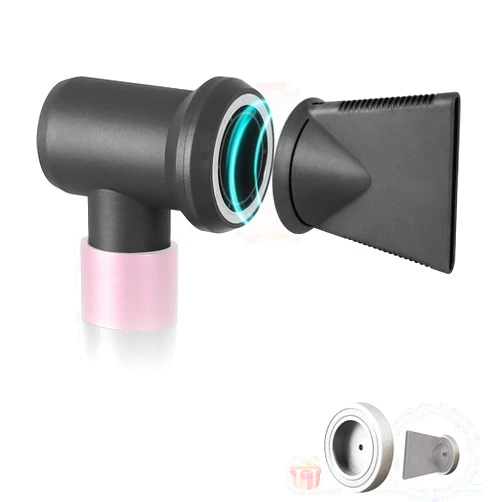 Kuflant Professional Concentrator and Adapter Kit Compatible with Dyson Airwrap Styler, for Curling Iron Converting to Hair Dryer, with Hair Dryer Attachment Holder
