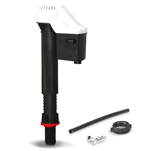 Korky QuietFILL Toilet Fill Valve - Universal Fits 99% of Toilets - Easy Height Adjust for Fast Install, 528