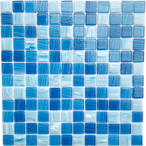 LSDECO Glass Mosaic Tiles Backsplash, 12