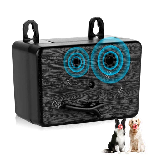 FBIDCT Anti Barking Device for Dogs. Ultrasonic Dog Barking Control Devices Up to 50 FT for Outdoor Indoor. Dog Barking Deterrent with 3 Adjustable Levels. Dog Barking Silencer Safe for Human & Dogs (Black)
