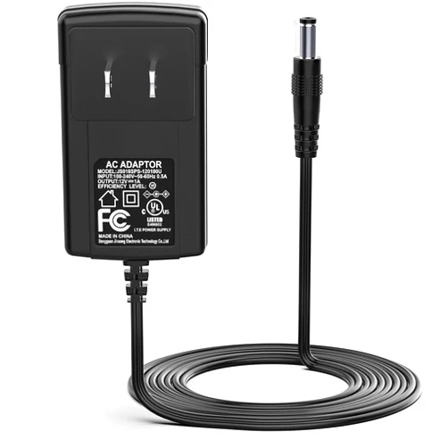 Govvep 12V 1A [12 Volts 1 Amps 12 Watts] Adapter Power Supply 100V~240V AC to DC Plug 5.5 x 2.1mm for 12volt 100mA 200mA 300mA 400mA 500mA 600mA 800mA 900mA 1000mA Equipment, Extra Long 6ft Cord
