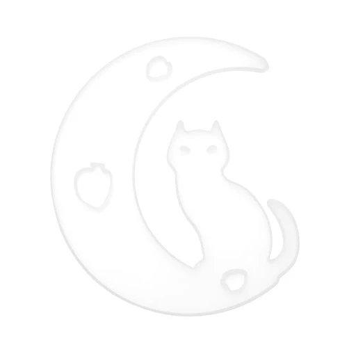Chanwen Silicone Mold Casting Mould Epoxy Resin Rabbit Seahorse Handmade Art Jewelry Ornament Home Decoration Keychain Making Crystal Glue(Cat)