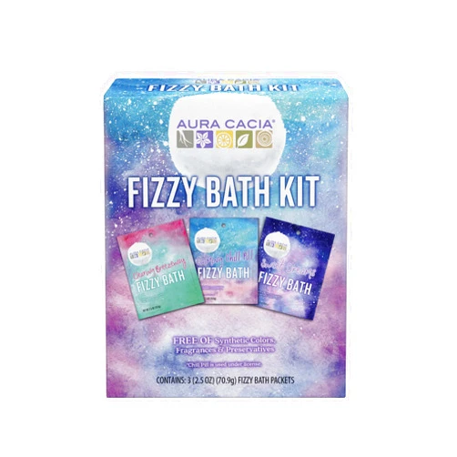 Aura Cacia Fizzy Bath Kit