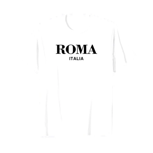 Italy & Italian Souvenir Apparel & Tees Roma Italia Retro Preppy Italy Womens Girls Rome Souvenir T-Shirt