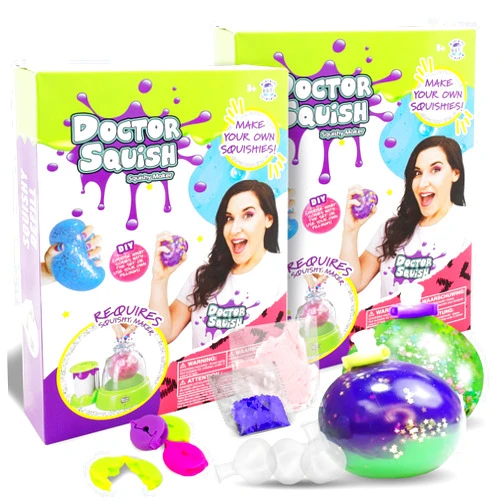 Doctor Squish Squishy Pack Refill - Make Your Own Squishy Set - 1 Count (Pack of 2)