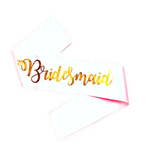 Magnusson's Garden Bridesmaid Sash, Bachelorette Party Sash, Bridal Shower Decorations, in My Bridal Era Wedding Party Accessories for Team Bride Tribe