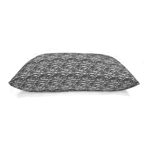 Yogibo Luxe Short Bean Bag Lounger Chair for Adults, Kids and Teens with Filling, Soft, Plush, Comfy, Sensory Lounge Beanbag Loveseat, Washable Cover, Gray