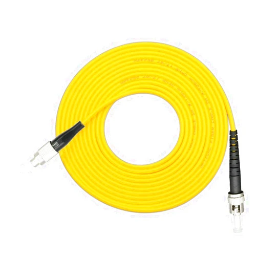 EB-LINK FC to ST Fiber Optic Cable Jumper Patch Cord Simplex Single-Mode 9/125 FC-ST,1 Meter (3.28 Feets)