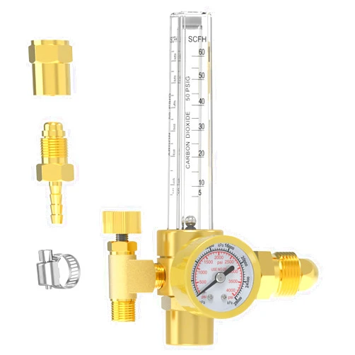 Yeswelder Argon/CO2 Mig Tig Flow Meter Gas Regulator Gauge Welding Weld