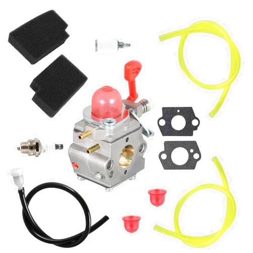 Raseparter BVM200VS Carburetor Replacement for Poulan Pro PP320 P325 XLB GBV 325 545081855 for Craftsman 358.794732 Blower with Fuel Line Spark Plug