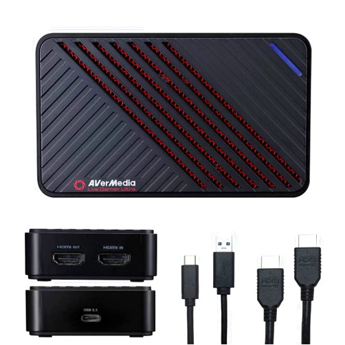AVerMedia Live Gamer Ultra GC553 – 4K60 HDR Pass-Through, 4K30 Capture, Low Latency for Xbox Series X/S, PS5, Switch, Windows 11/macOS 10.13