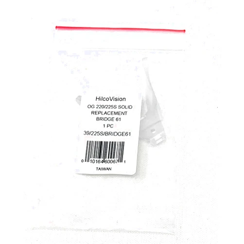 ONGUARD OG 220 / OG 225 Safety Eyewear Solid Plastic Replacement Bridge, 61mm