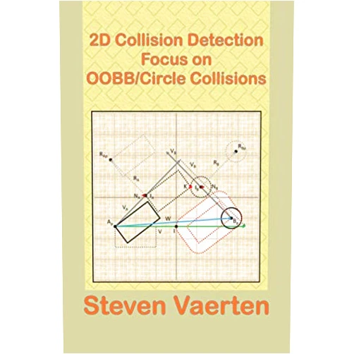 By Steven James Vaerten (Author) 2D Collision Detection Focus on OOBB/Circle Collisions