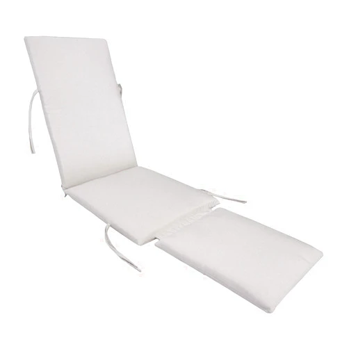 Zewool kingrattan.com Made in USA Steamer Chair Cushion SunbrellaFabric Canvas Canvas #5453