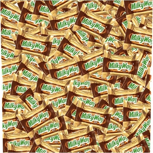 Snackivore Mini Milky Way Candy Bars Bulk 2LB Bag. Milky Way Minis, Milkyway, Milkyway Candy Bars, Milky Bar