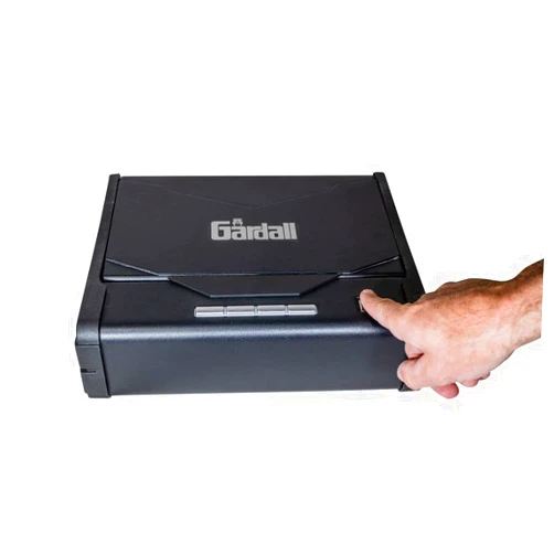 Gardall PS96-B-BE Biometric Pistol Safe, Key or Electronic Backup