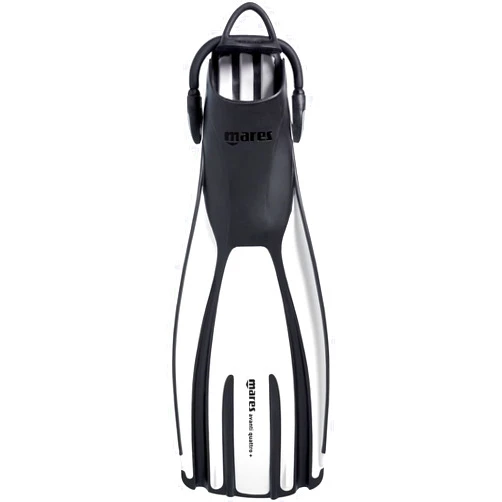 Mares Unisex Adults Avanti Quattro + Diving Fins - Durable Efficient Versatile Open-Heel Scuba Fins with Four-Channel Design & Bungee Strap