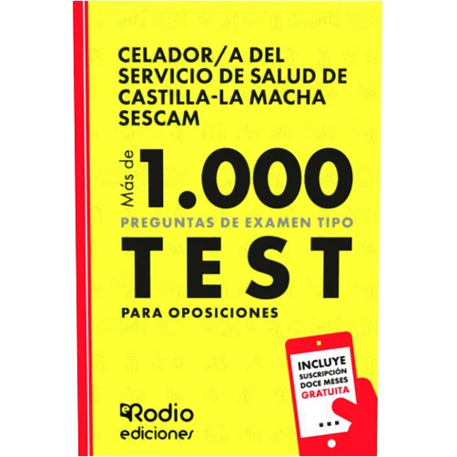 EDICIONES Rodio Celador/a del Servicio de Salud de Castilla-La Macha SESCAM (Spanish Edition)