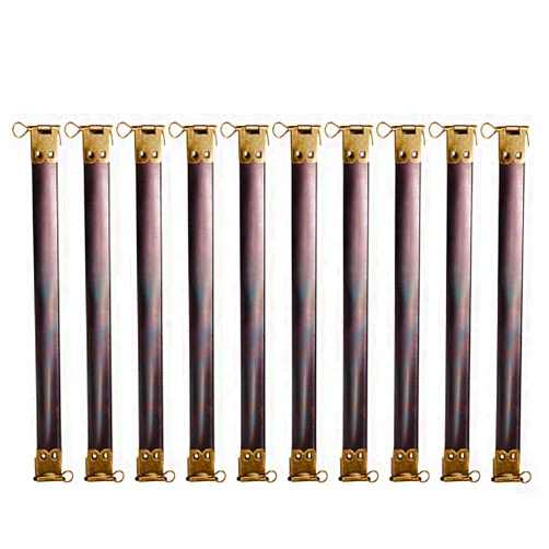 FOMIYES Coin Purse Frame 10pcs Internal Flex Frame for Coin Purse Clutch Bag Frame Purse Clasp Metal Internal Flex Frames Metal Kiss Lock Clasp Purse Handles Flex Purse Clip Handbag
