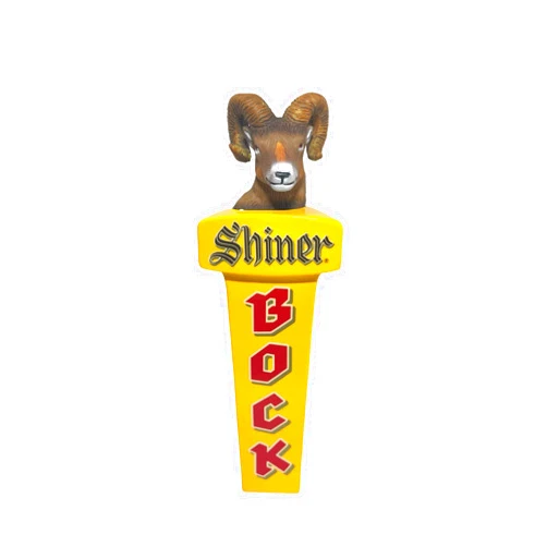 Spoetzl Brewery Shiner Bock Tap Handle