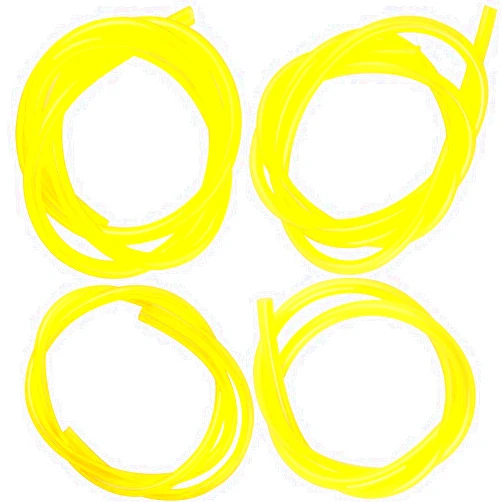 Dalom 4 Sizes 4 Feet Long Fuel Line Fuel Hose Fuel Tube I.D x O.D 1/8