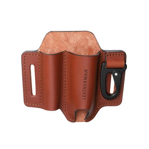 LEATHERMAN, Ainsworth EDC Premium Leather Sheath, Brown, Large