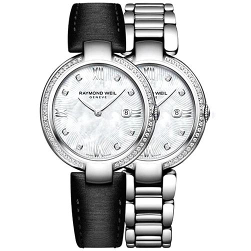 Raymond Weil Shine Mother of Pearl Dial Ladies Watch 1600-STS-00995