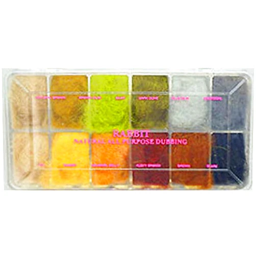 Wapsi Fly Tying Dubbing Dispenser, Rabbit Dubbing