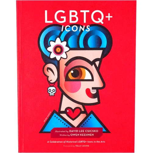 By David Lee Csicsko (Author, Illustrator), Owen Keehnen (Contributor) LGBTQ+ Icons: A Celebration of Historical LGBTQ+ Icons in the Arts (People Series)