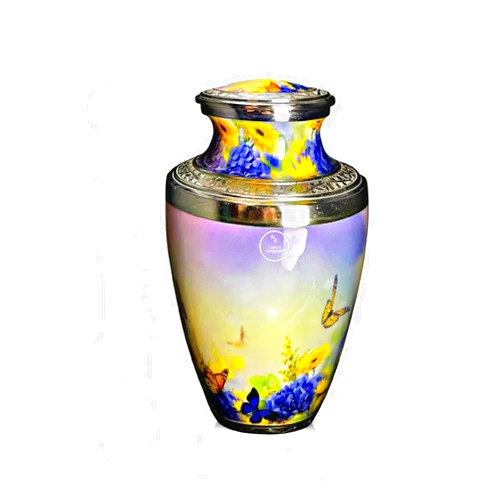 A-F LUXURY HANDICRAFTS Butterfly Urns Human Large Attractive Urn Moisture Proof Nautical Style Handamde Urn Strong & Durable Ideal for Gifting (220 Cubic in) by A-F Luxury Handicraft