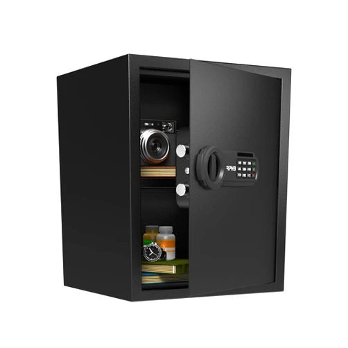 RPNB Deluxe Safe and Lock Box,Money Box,Digital Keypad Safe Box,Steel Alloy Drop Safe, Keypad Lock,Perfect for Home Office Hotel Business Jewelry Cash Use Storage,1.52 Cubic Feet