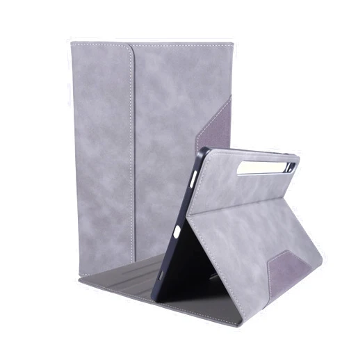 LWKJOY Case for 11 Inch 2023 Release Samsung Galaxy Tab S9/S9 FE Model(SM-X710/SM-X716B/SM-X718U/SM-X510) with Built-in S Pen Holder Multi-Angle Viewing Protective Cover with Auto Sleep/Wake (Gary)