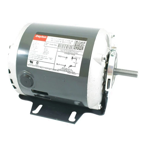 Dayton 1/4 HP Belt Drive Motor, Split-Phase, 1725 Nameplate RPM, 115 Voltage, Frame 48Y - 5K907