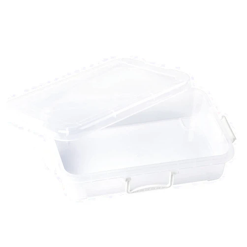 Dazmers 15Inch Portable Sensory Bin Play Tray with Lid, Fill with Water, Sand, Beads and More. Works with Moon Sand, Kinetic Sand, Orbeez Water Beads and More.