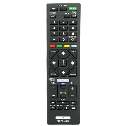 ALLIMITY RM-YD093 Remote Control Replacement for Sony Bravia LCD TV KDL-46R450A KDL-40R471A KDL-40R450A KDL-50R450A KDL-46R453A KDL-32R421A KDL-32R400A KDL-24R405A KDL-24R407A KDL-24R425A KDL-32R405A