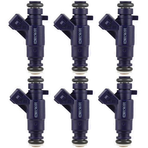 GDSMOTU Fuel Injectors Set of 6 Fit for Porsche for Cayenne 2003-2006, 94860513002 94860513001