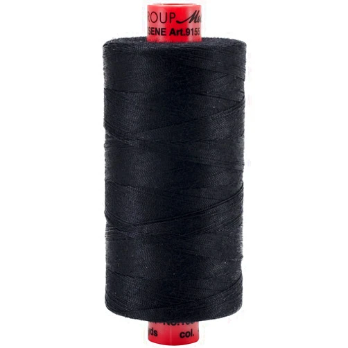 Mettler Metrosene 100% Core Spun Polyester Thread, 1, 097 yd, Black