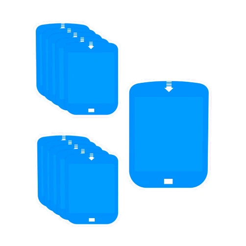 Shootingstar 10 Pcs Refill Cartridges for Raid Essentials and for Stem Flying Insect Light Trap, Replacement Glue Card Compatible with Wondercide Indoor Plug-in Blue Light Trap for Fly Bug Mosquito Gnat