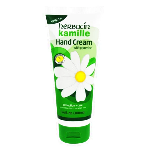 Herbacin Kamille Hand Cream, 3.4 Fl Oz (Pack of 3)