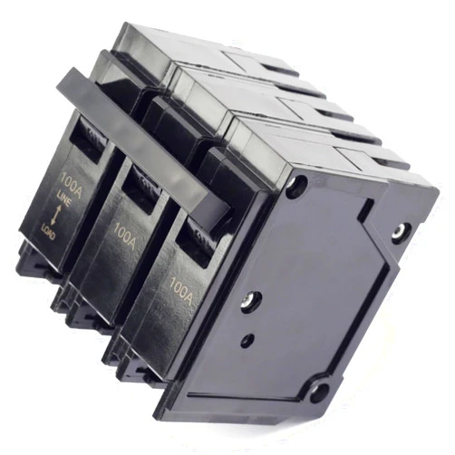 ARTVIP Q3100 100Amp 3 Pole Circuit Breaker Compatible with Siemens PL and ES Series Load Centers, 10KA 120/240V Plug-in Mount Standard Thermal Magnetic Protection (3P 100A)
