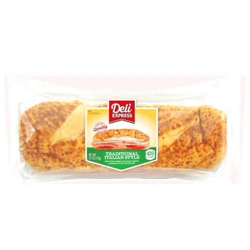 Deli Express Italian Sub Selects Traditional Sandwich, 5.1 Ounce - 8 per case.
