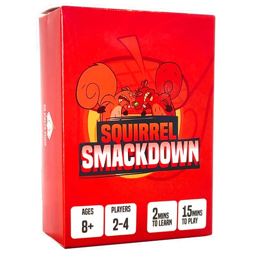 da Vinci's Room Squirrel Smackdown - The Fast Paced Strategy Card Game for 2-4 Players | Card Games for Kids 8, 9, 10, 11, 12, Teens or Adult Family Game Night