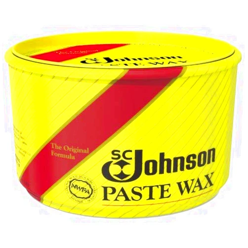 Cleaning New SC Johnson Paste Carnauba Wax 1 lb. Wood Metal Cork Vinyl Satin Luster 00203